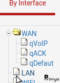 création file de priorisation de trafic QoS pfSense - Provya